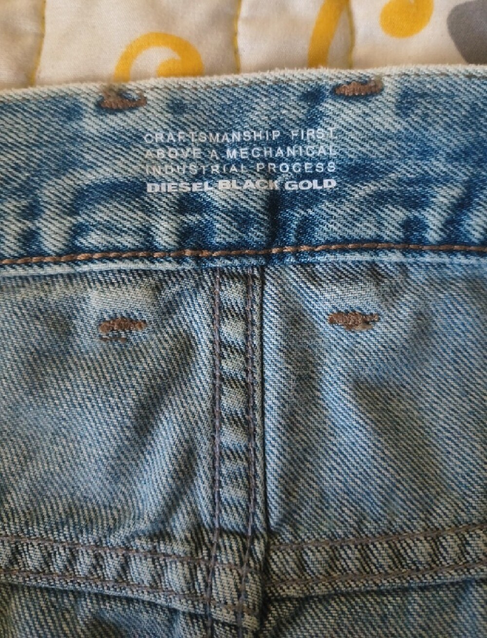 Diesel Patchwork Cropped Jeans - Picture 4 of 9